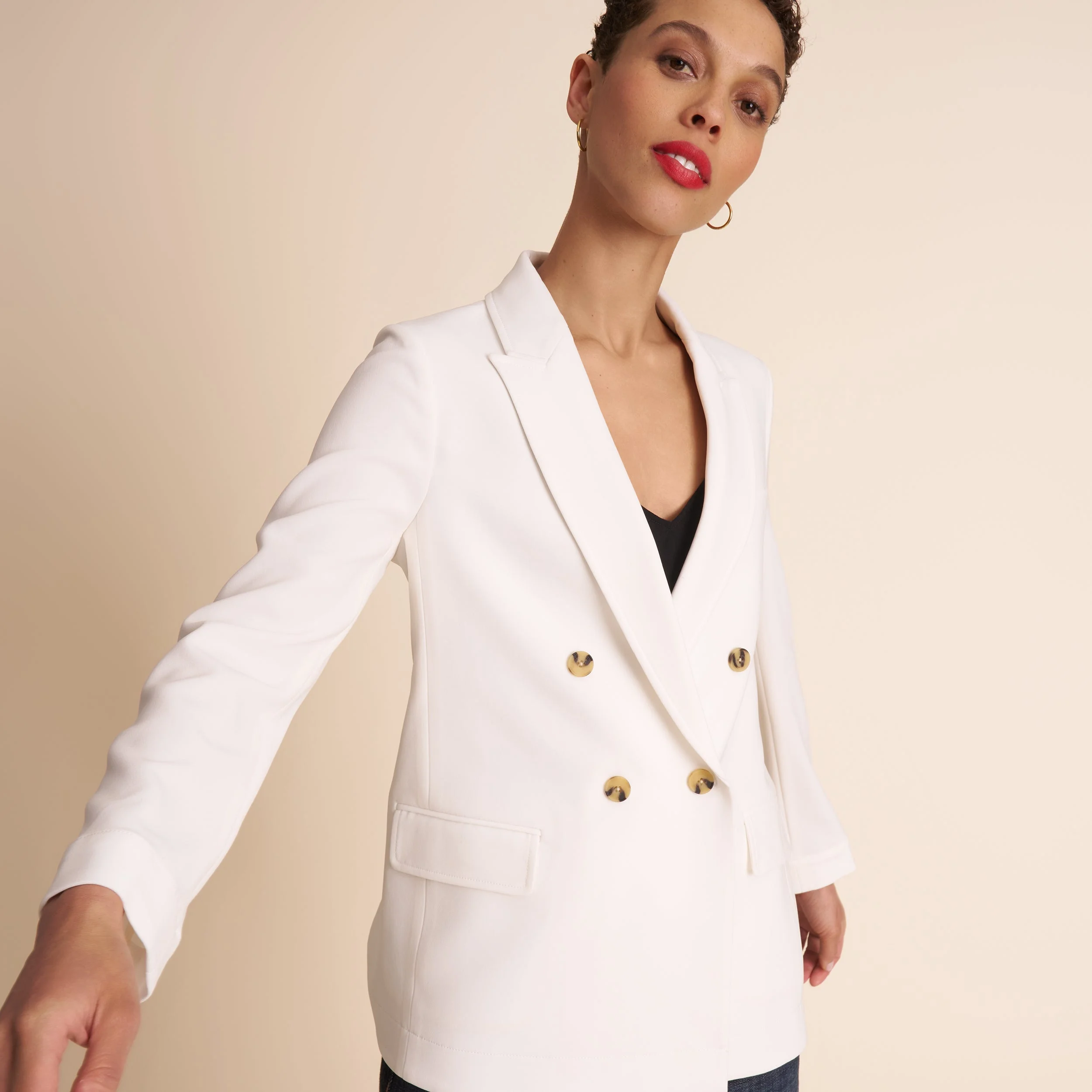 O'Hara Effortless Blazer - Everyday Crepe - 1