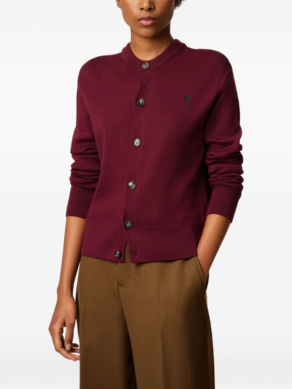 wool cardigan - 5