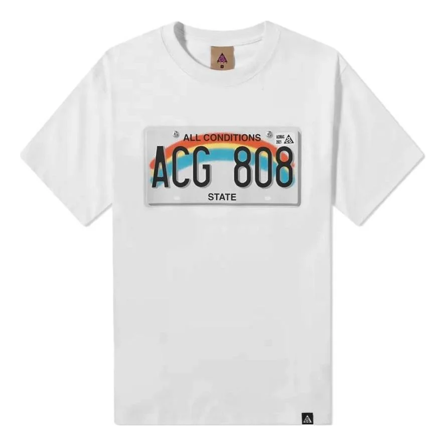 Nike ACG 라이센스 플레이트 T 셔츠 'Summit White'DC5360-121 - 1