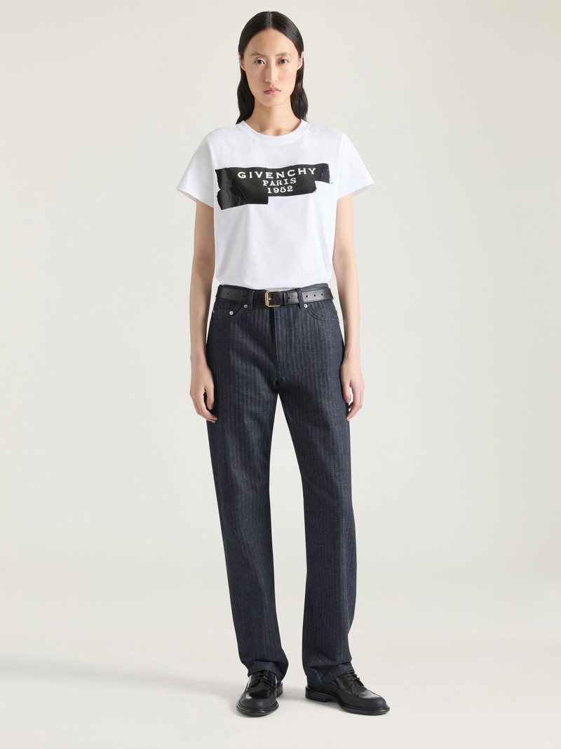 Givenchy STRAIGHT FIT HERRINGBONE JEANS outlook