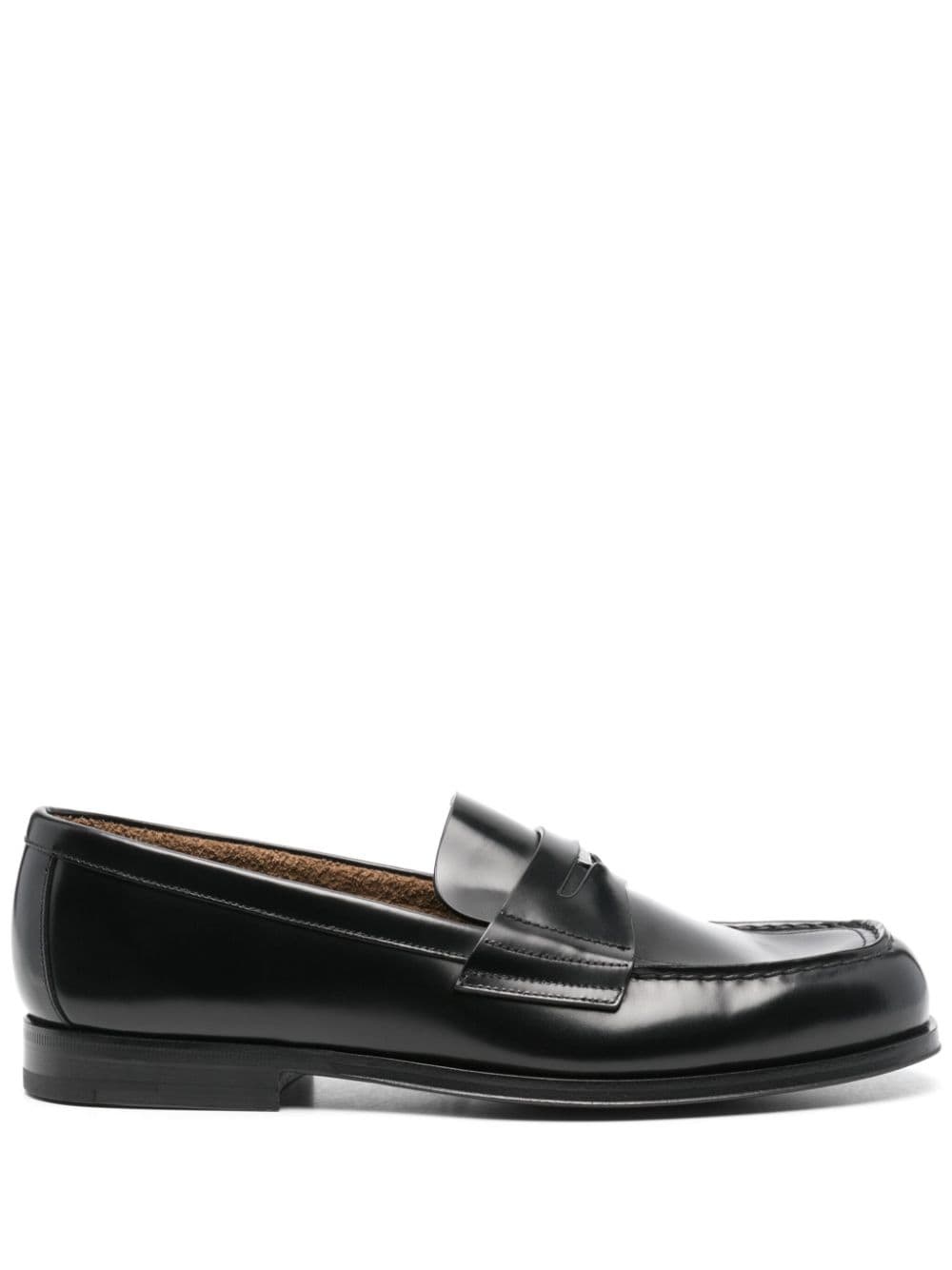 triangle logo loafers - 1