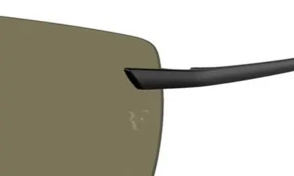 Roger Federer 138mm Rimless Shield Sunglasses - 6