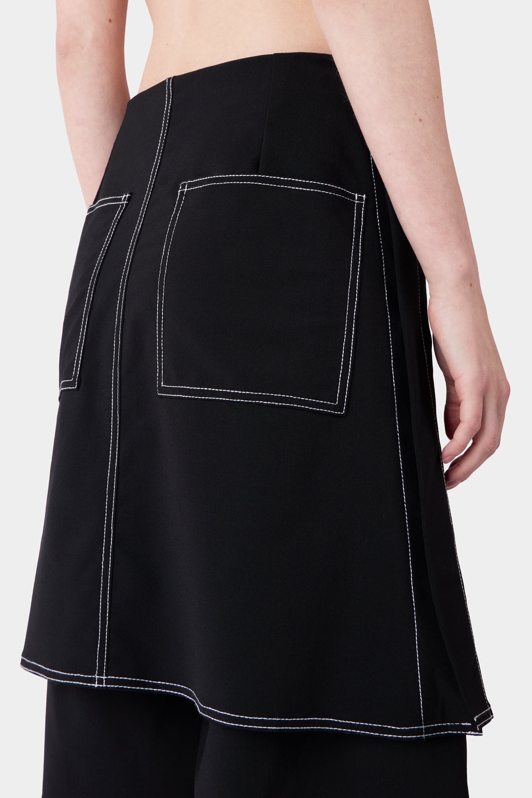 PANTA SKIRT / black - 4