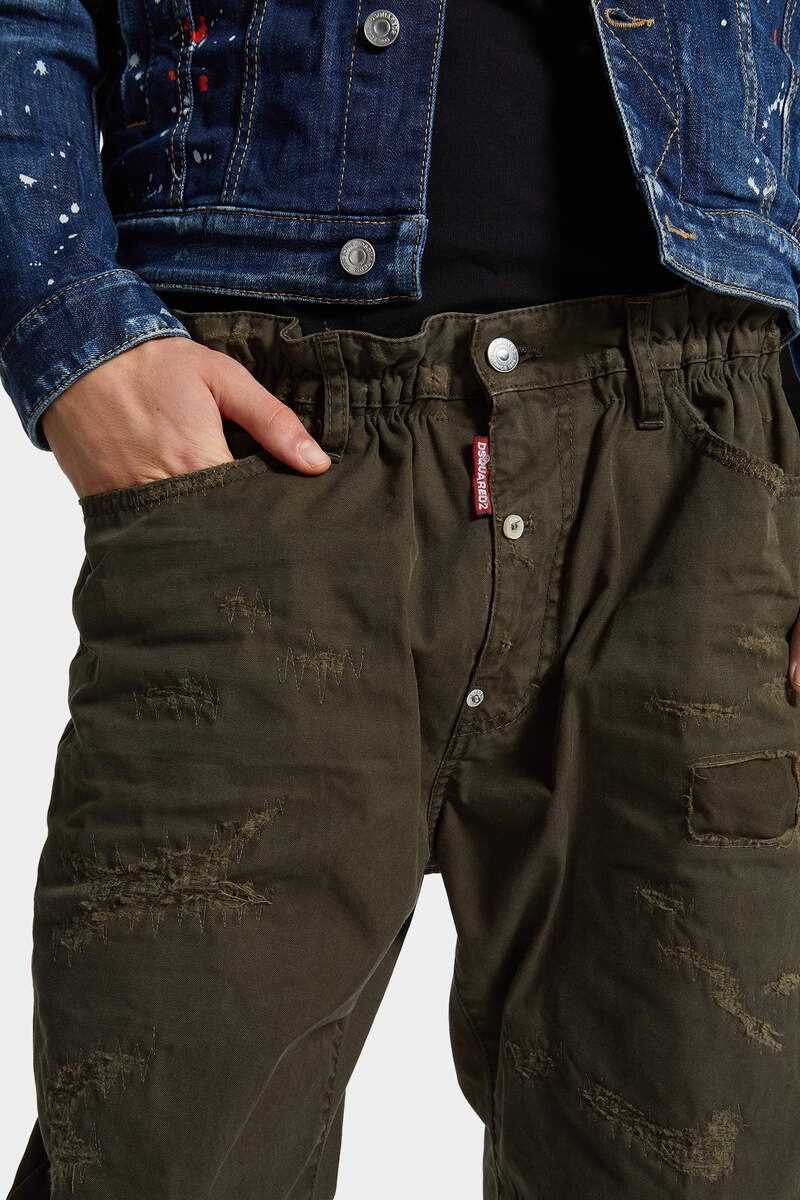 RIPPED WASH BIG BROTHER CHINOS - 5