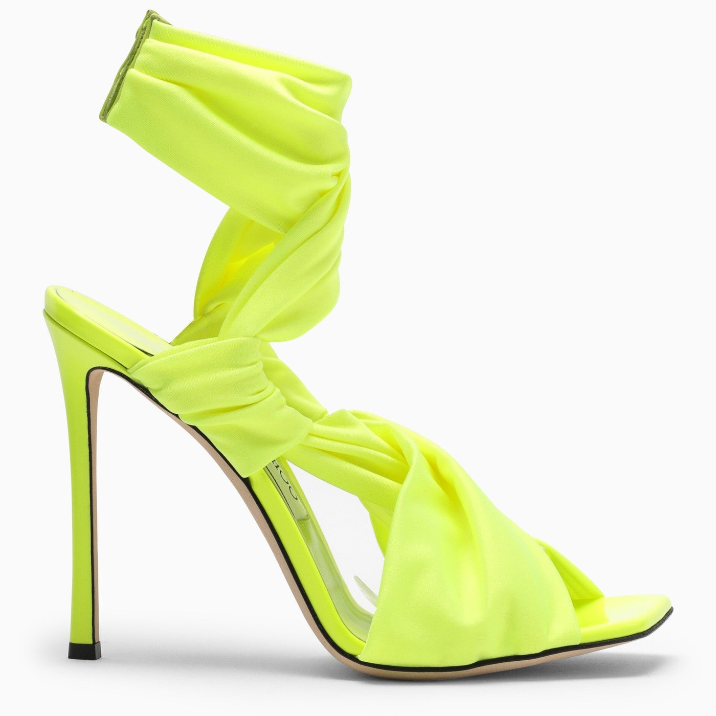 Jimmy Choo Neoma 11 Neon Yellow Sandal - 1