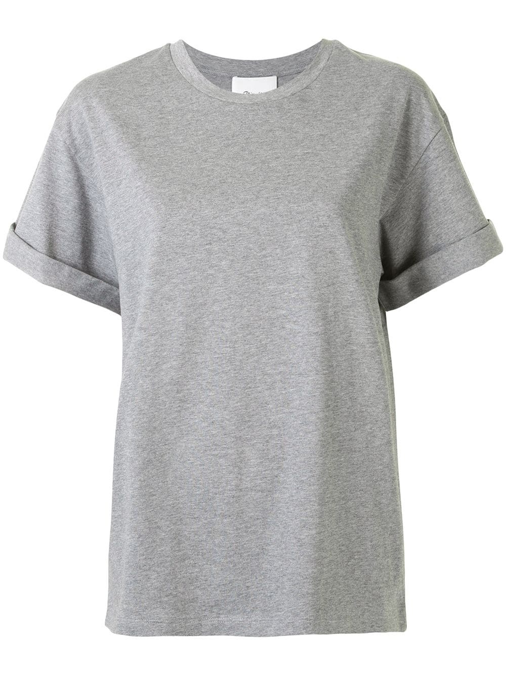 tab sleeve T-shirt - 1