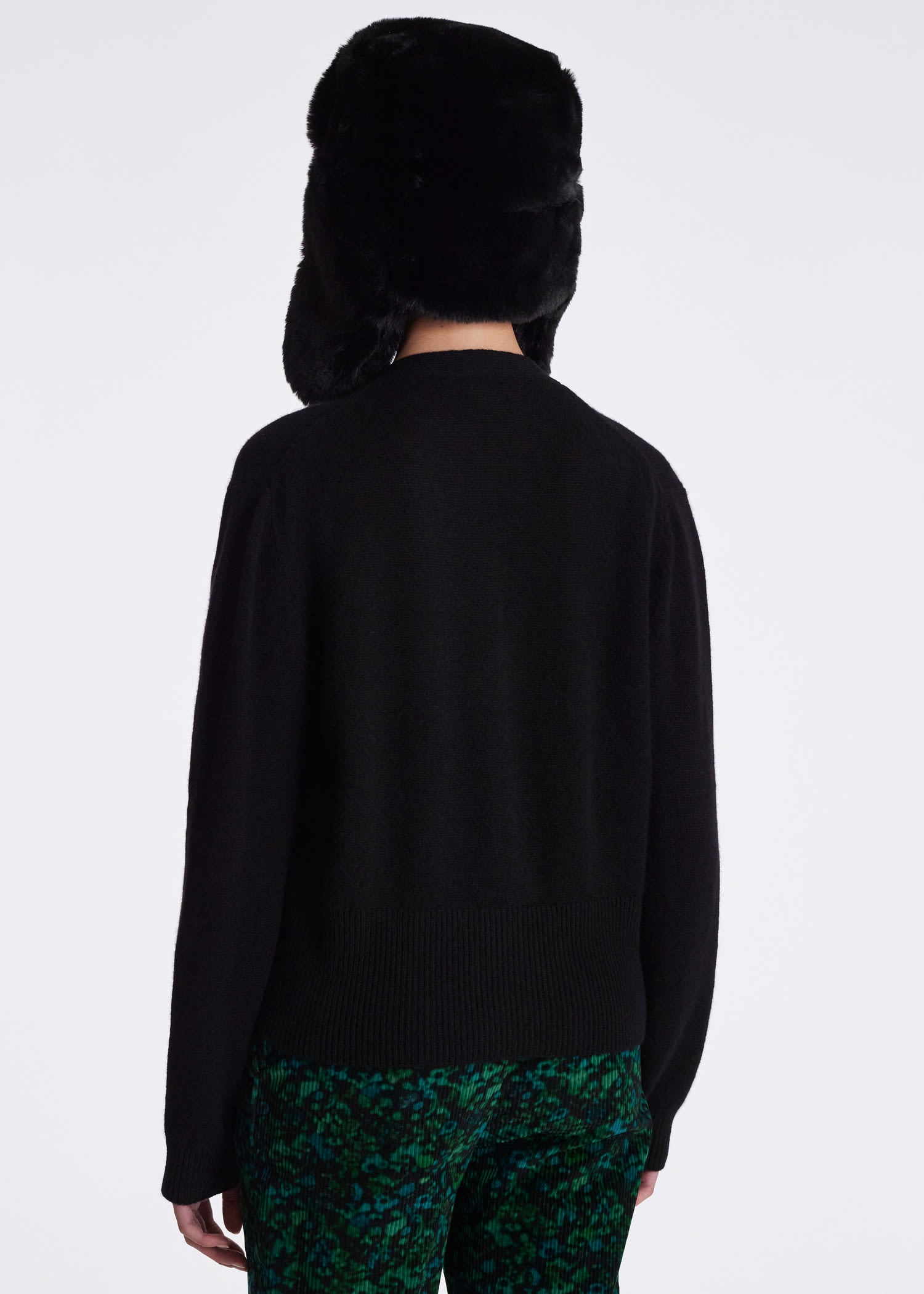 Cashmere Cropped Cardigan - 5