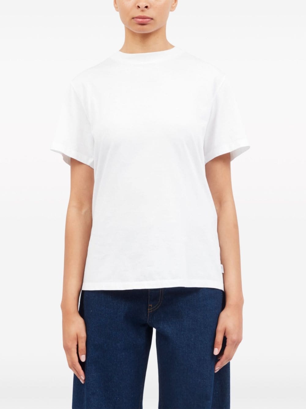 layered cotton T-shirt - 2