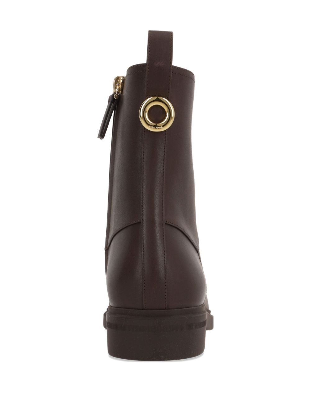 leather zip-fastening ankle boots - 3