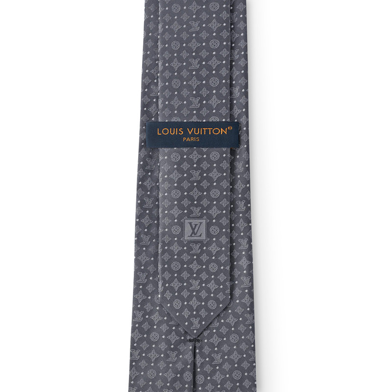 Monogram Shadow Dots Tie 3