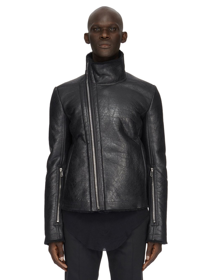 Rick Owens Rick Owens Bauhaus Flight Jacket - ru02c7768lshb-09