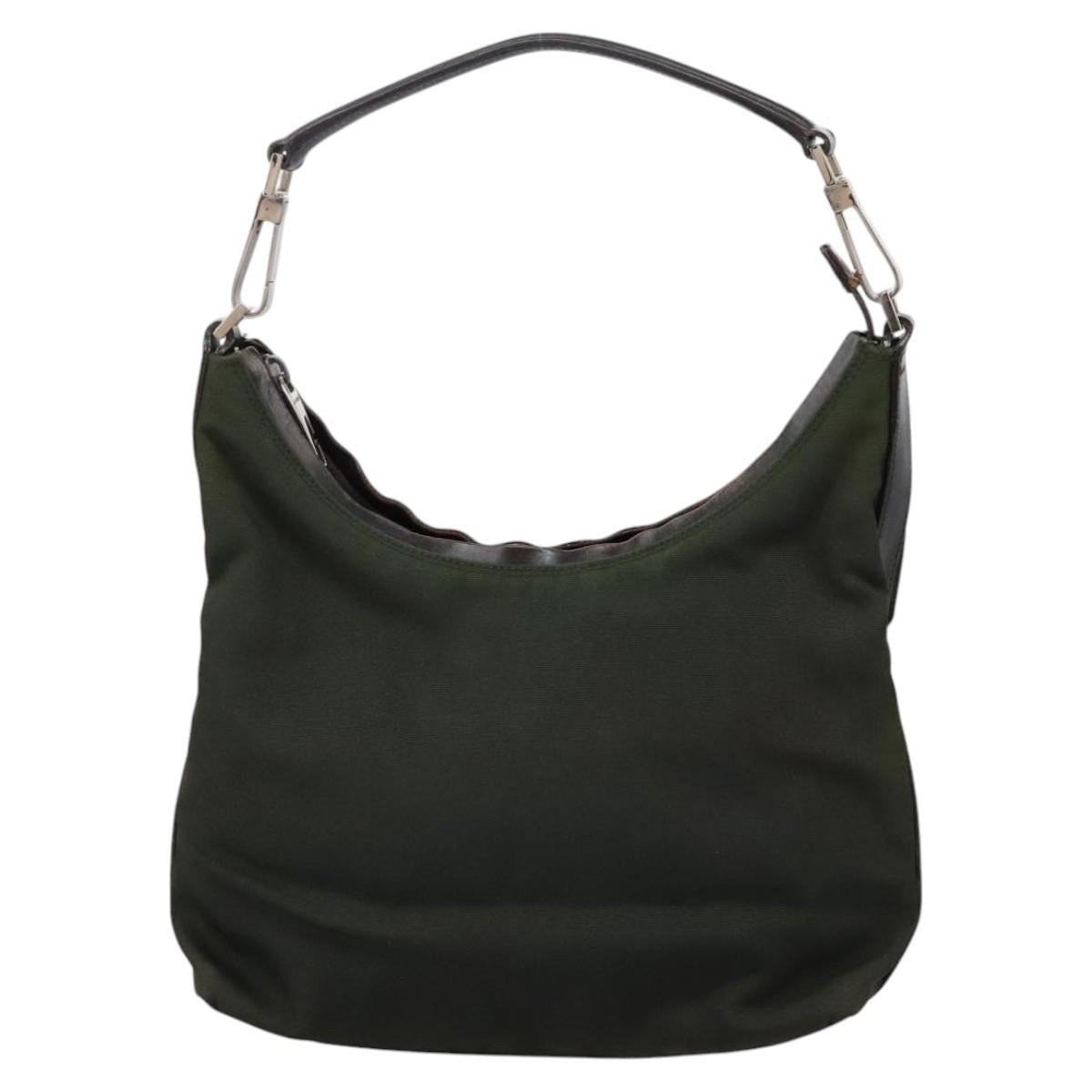 GUCCI Hand Bag Canvas Khaki 000 000 - 13