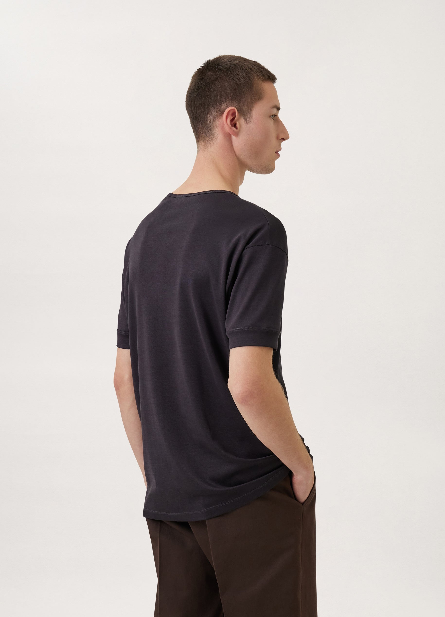 RIBBED T-SHIRT
RIB JERSEY - 6