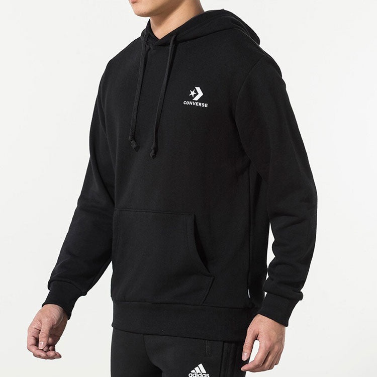 Converse Star Chevron Embroidered Pullover Sweatshirt 'Black' 10008926-A01 - 5