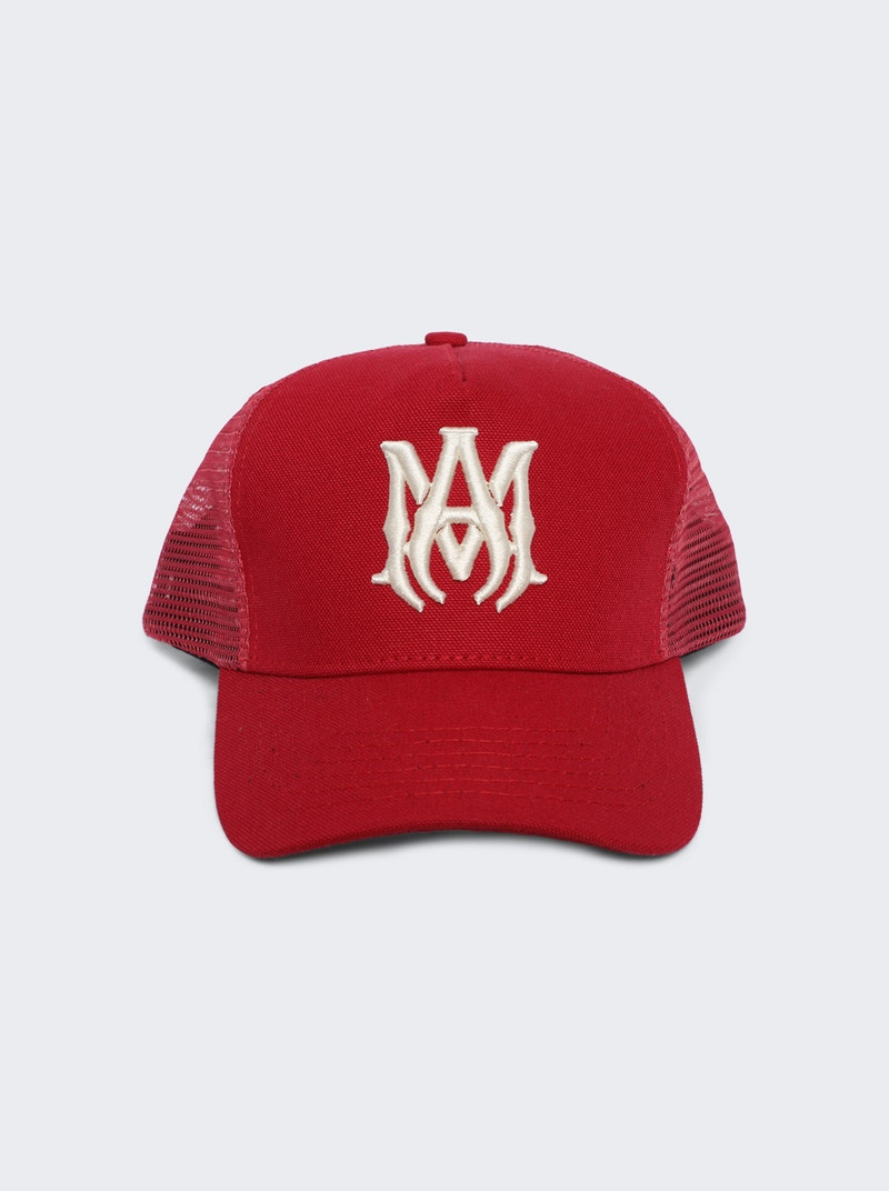 MA Logo Trucker Hat Red - 1