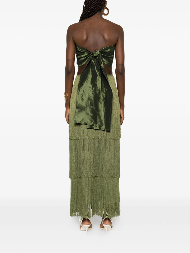 Bless Bow-detail Maxi Dress 5