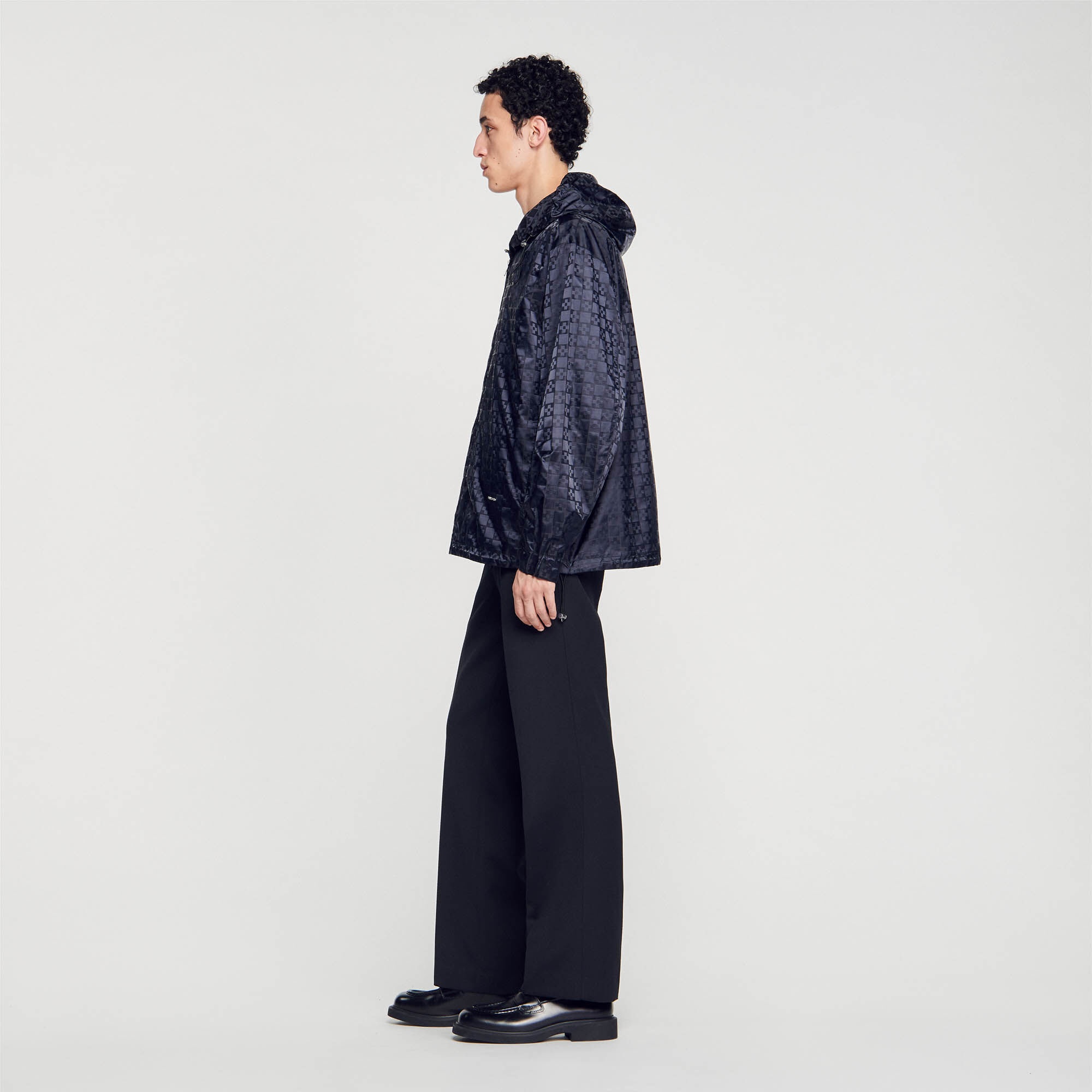 SQUARE CROSS NYLON JACKET - 7