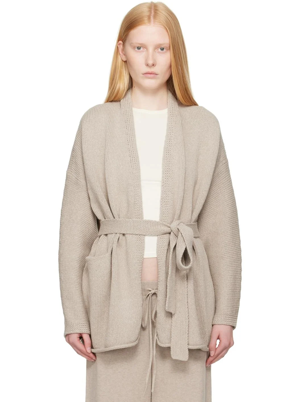 Taupe Coto Cardigan - 1