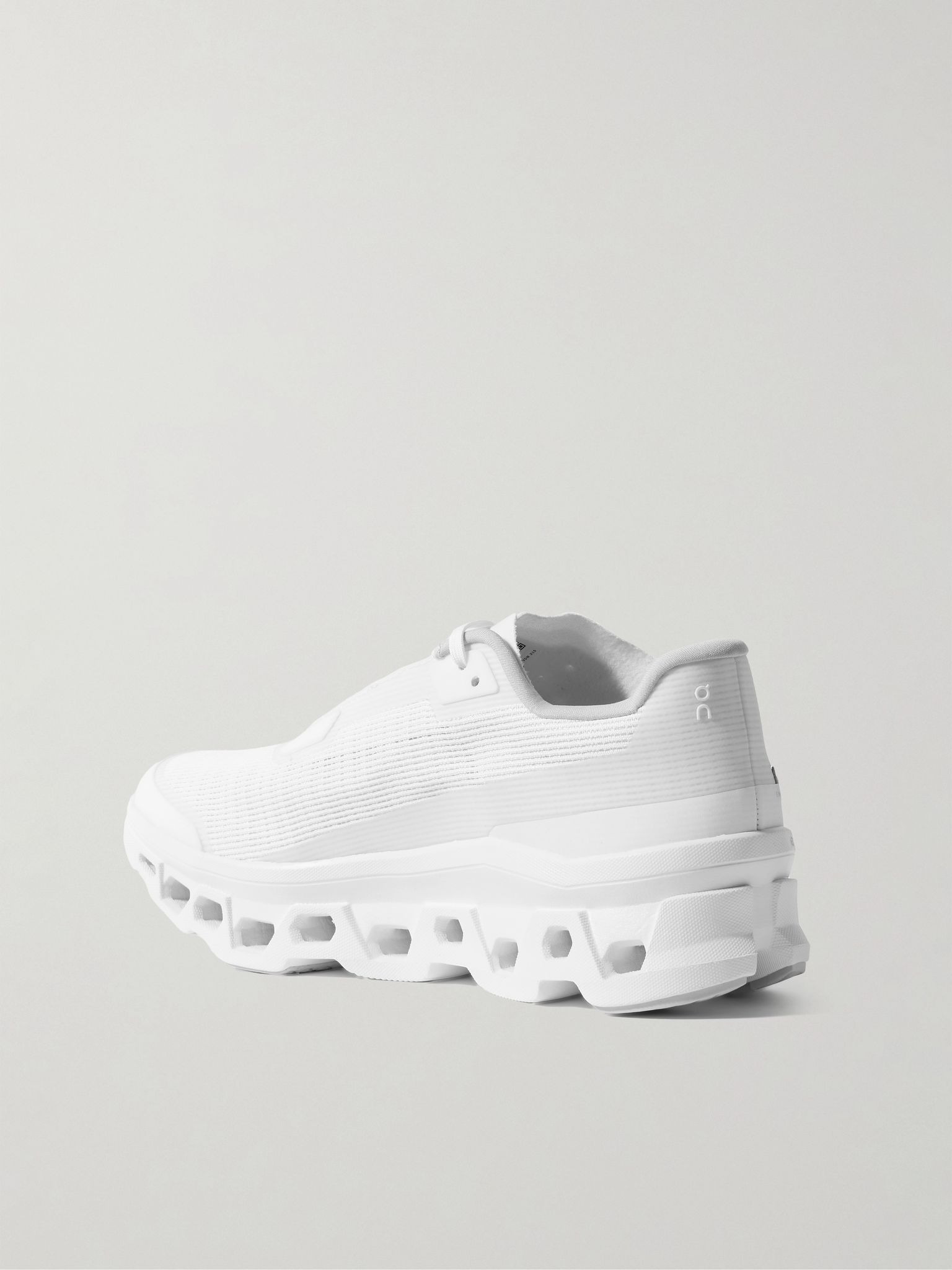 Cloudmonster Void Rubber-Trimmed Mesh Running Sneakers White - 4