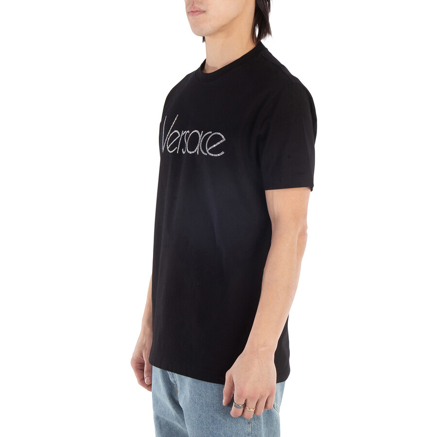 Versace Embellished-Logo T-Shirt - 2