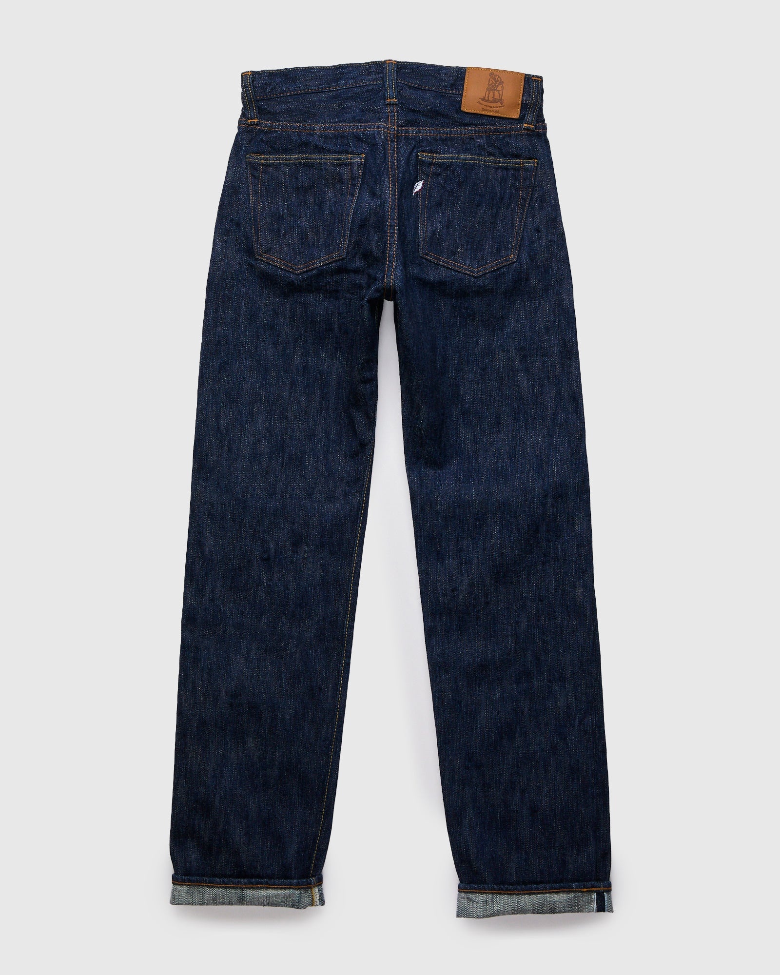 KS-15oz-003 "Kasuri" 15oz Slub Selvedge Denim - Regular Straight Fit - 3