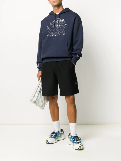 adidas x Unity graphic embroidery hoodie outlook