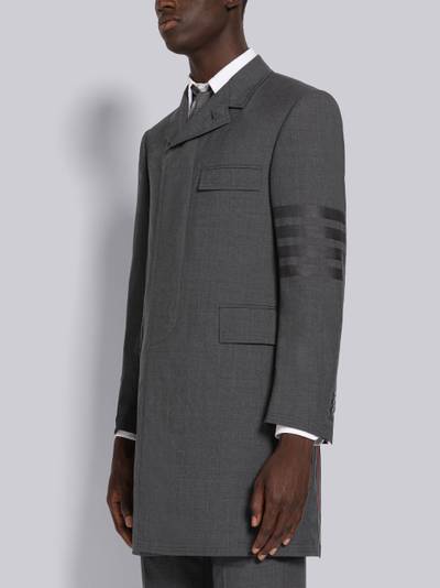 Thom Browne PLAIN WEAVE 4-BAR CHESTERFIELD OVERCOAT outlook