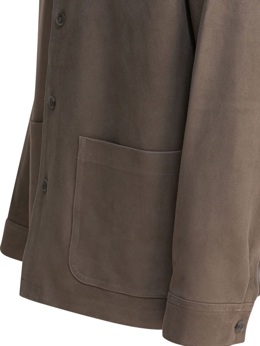 button-down patch-pocket jacket - 5