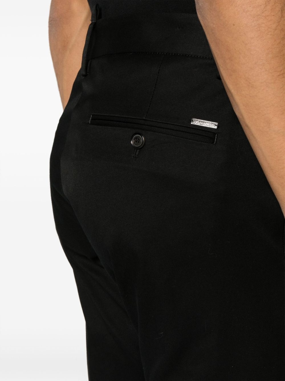 Cool Guy cotton tapered trousers - 5