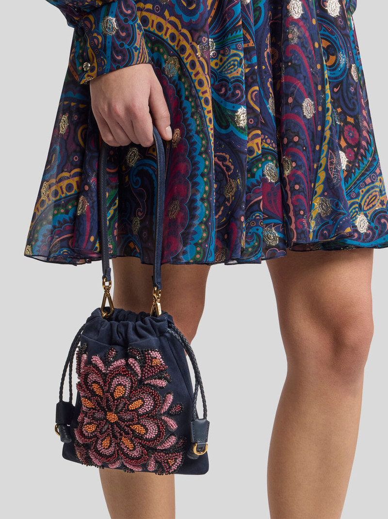 Etro SMALL KALISPERA BAG WITH EMBROIDERY outlook