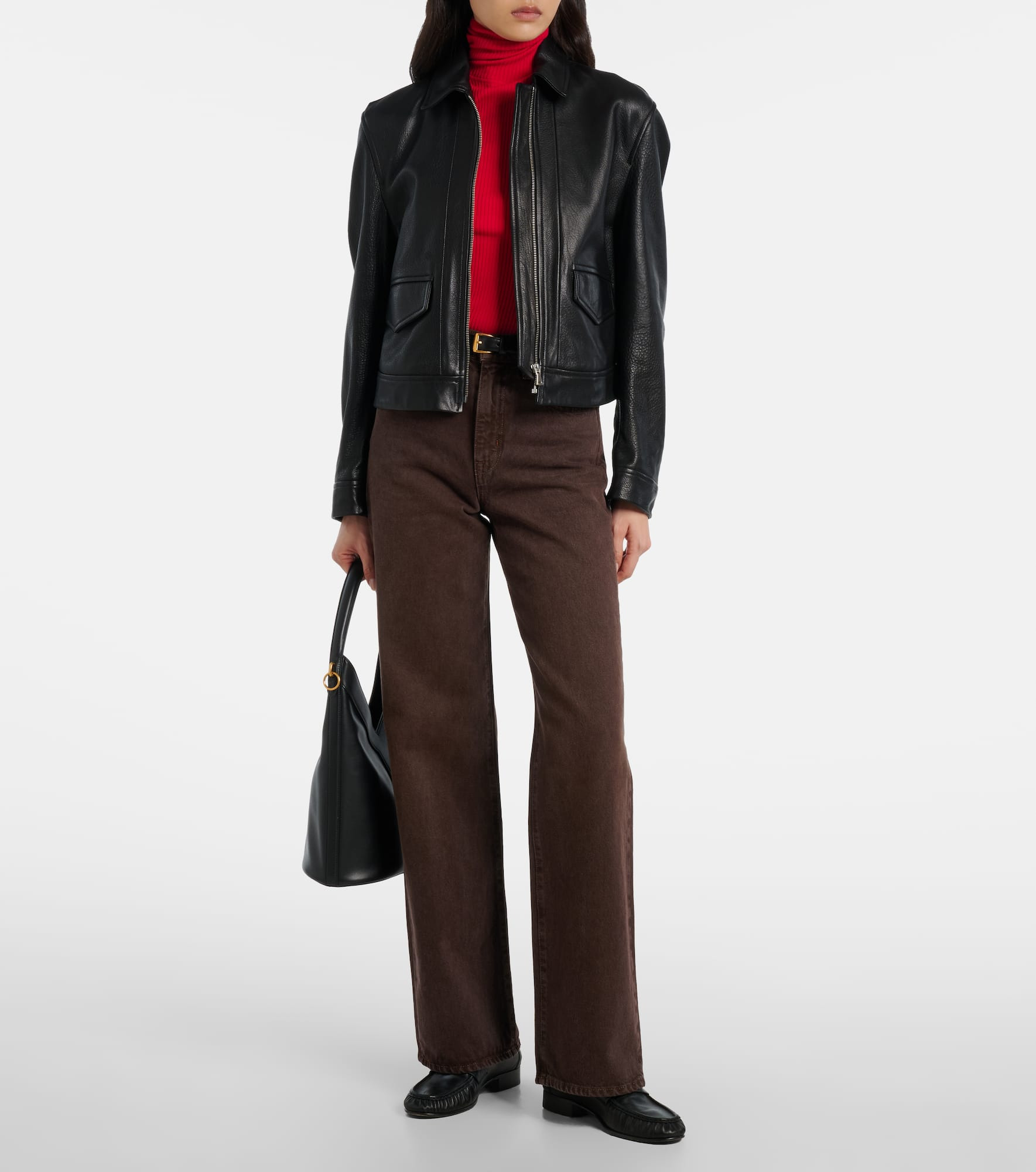 Grace high-rise wide-leg jeans - 2