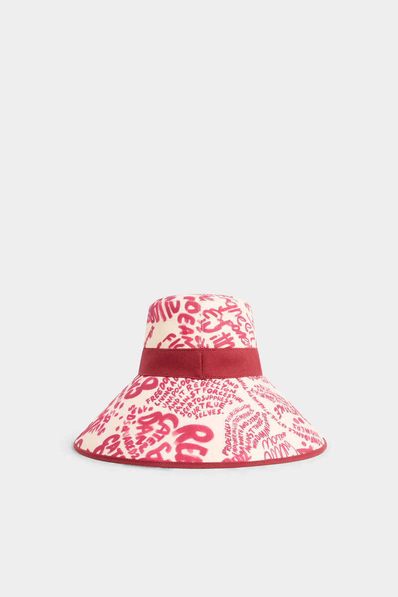 DSQUARED2 REBEL HIBISCUS HAT outlook