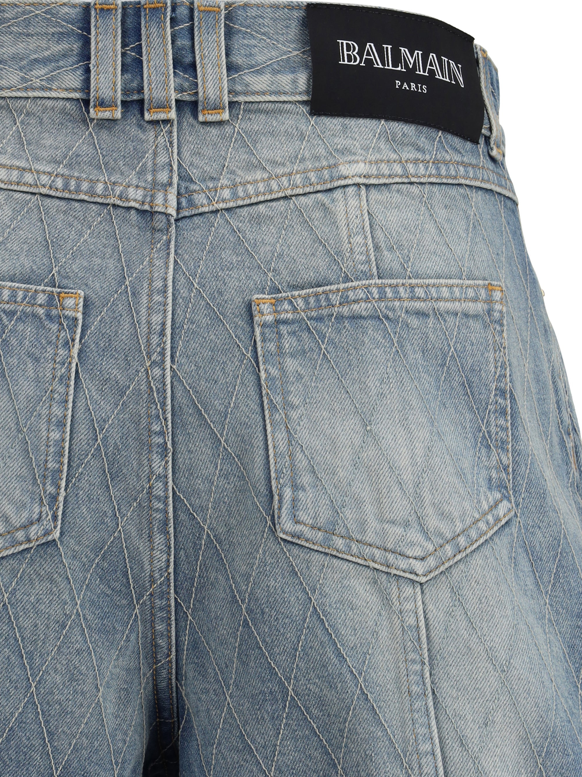 Balmain Women Denim Shorts - 4