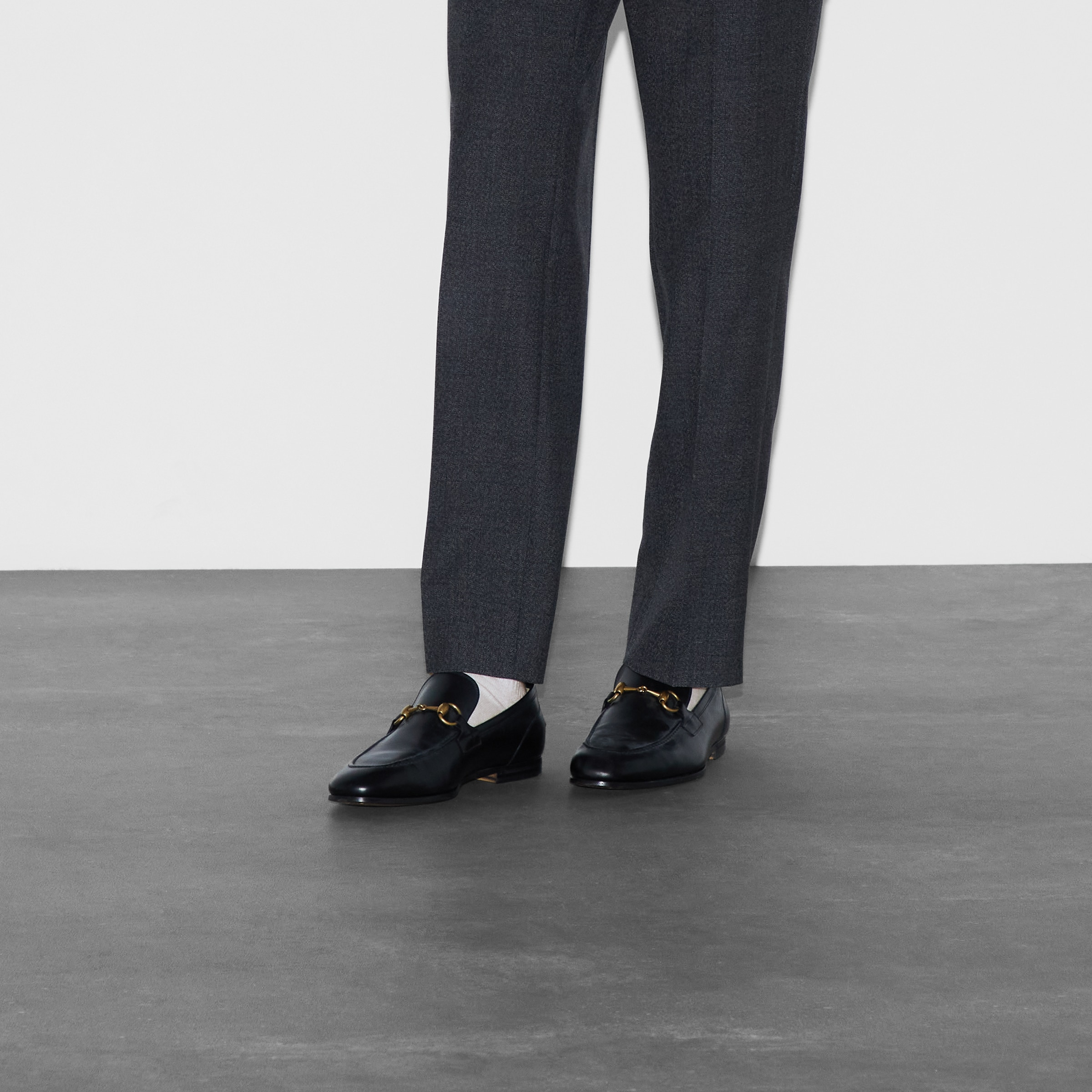 Gucci Jordaan leather loafer - 3