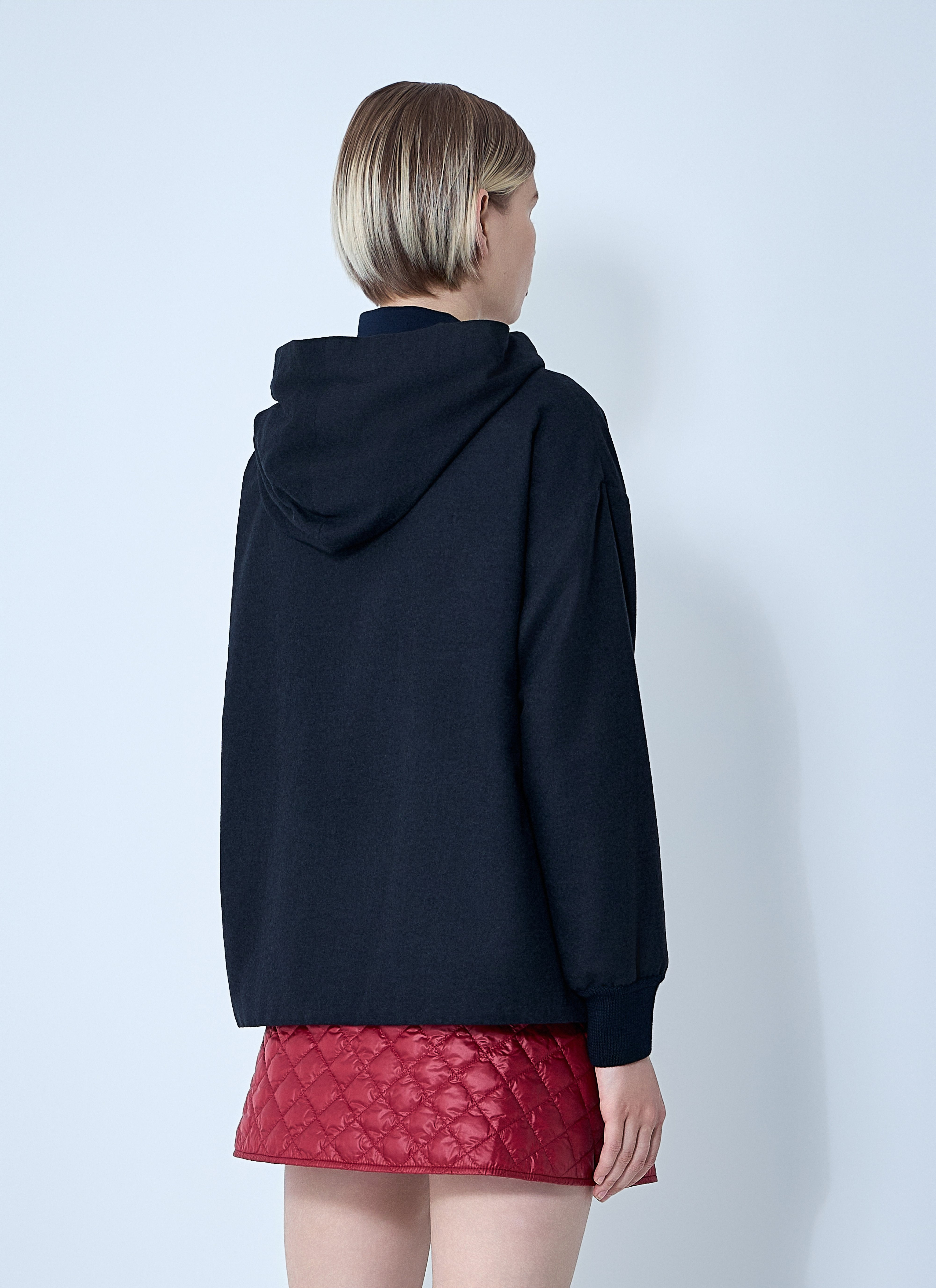 Moncler Women Wool-Blend Zip-Up Sweatshirt - 4