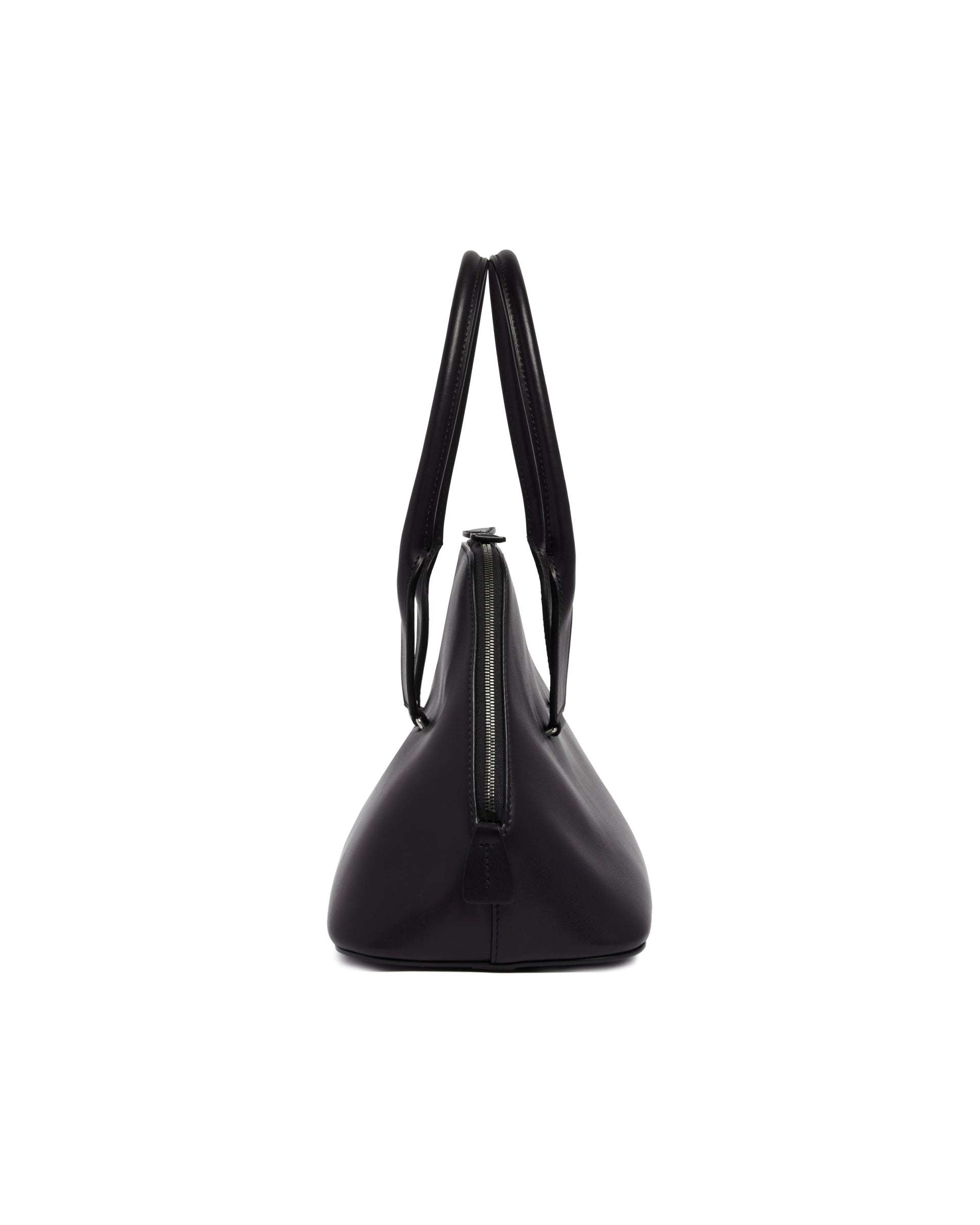 Black Devon Leather Bag - 2