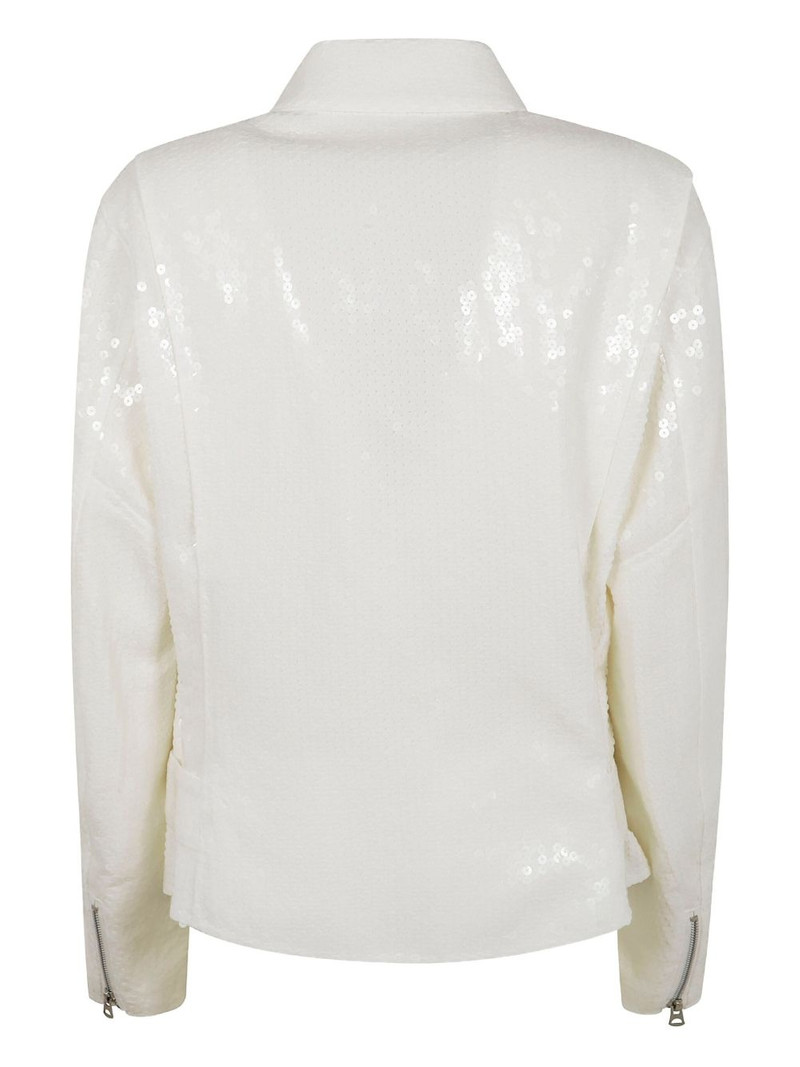 Junya Watanabe sequinned biker jacket outlook