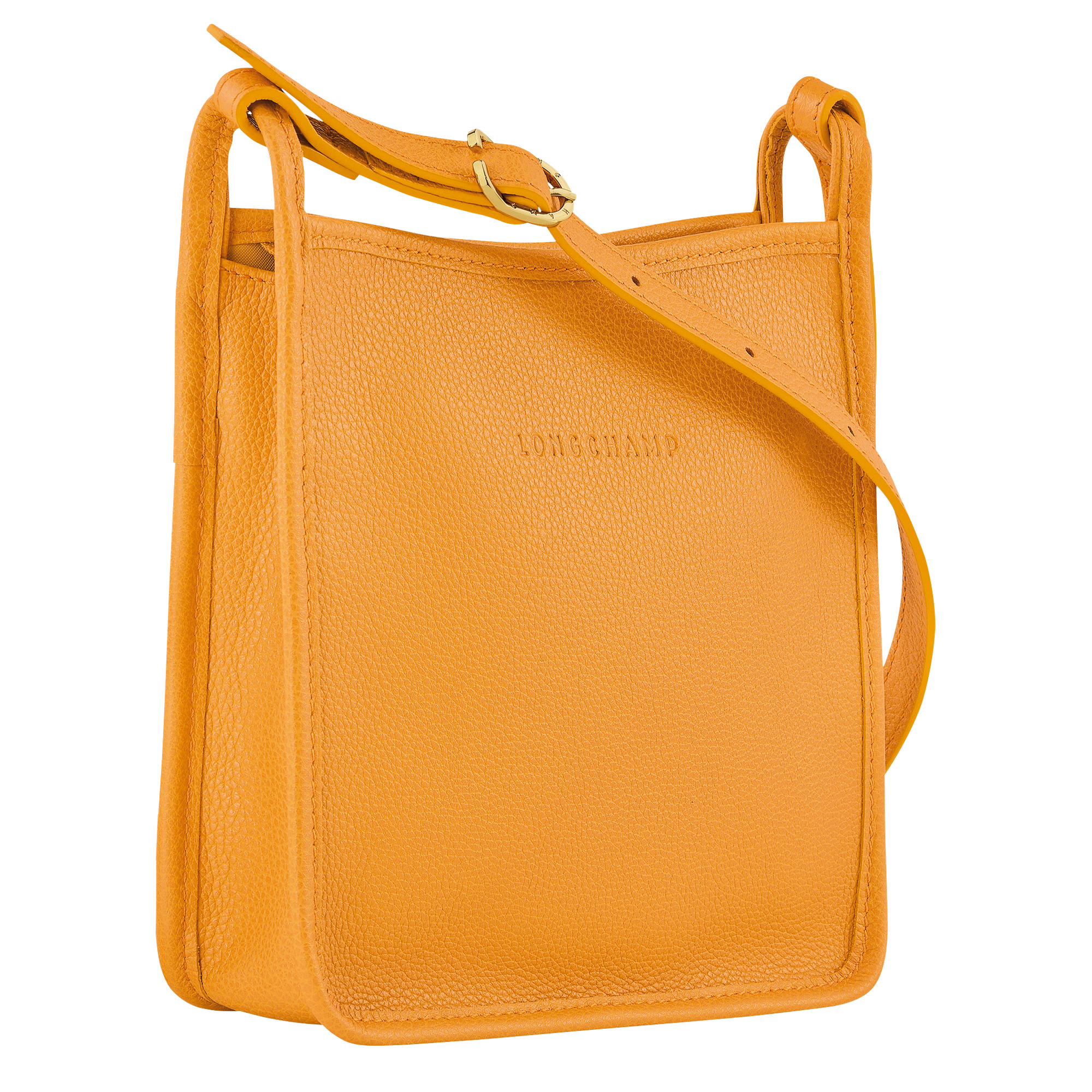 Le Foulonné S Crossbody bag Apricot - Leather - 3