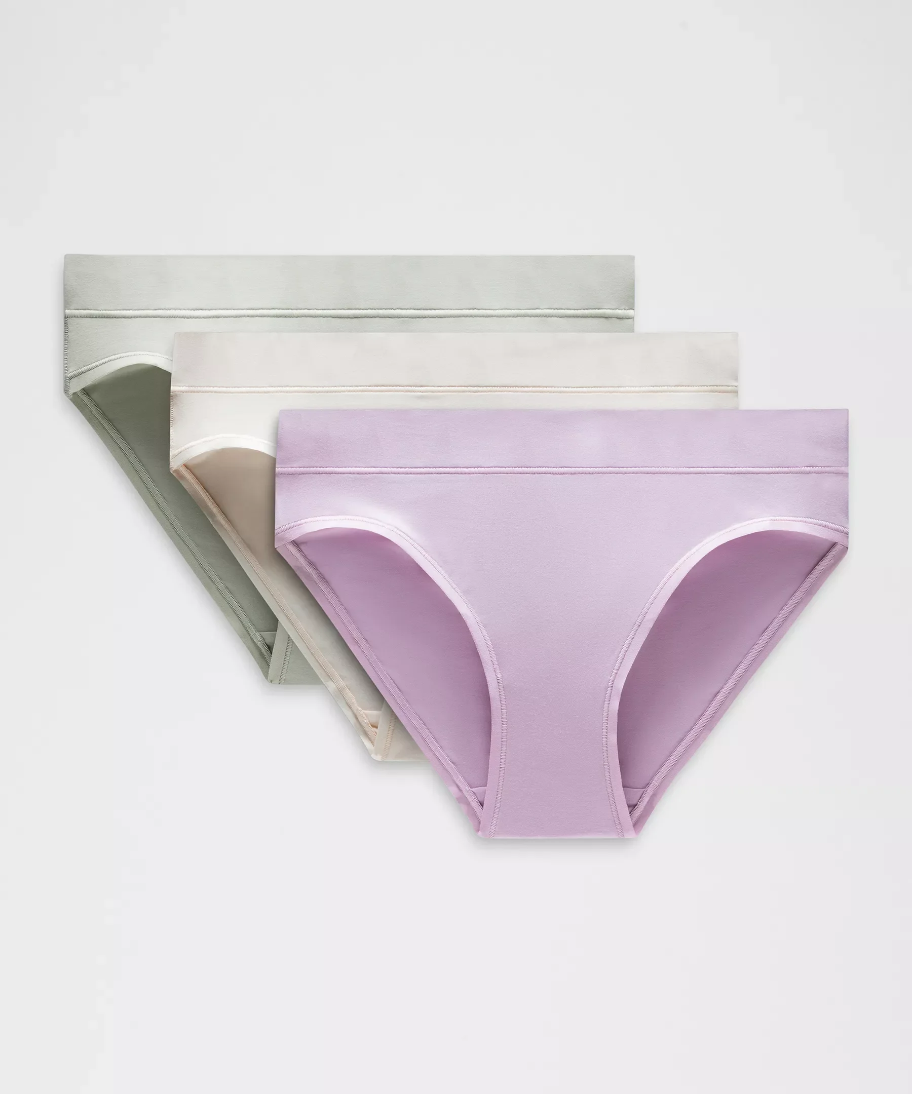 UnderEase Mid-Rise Bikini Underwear *3 Pack - 1