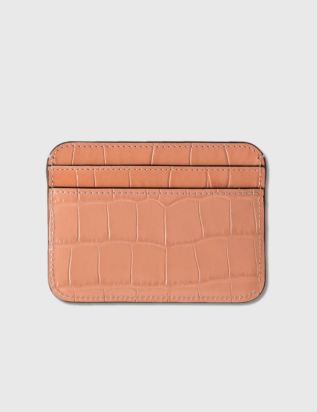 Chloé C Croco Embossed Card Holder - 3