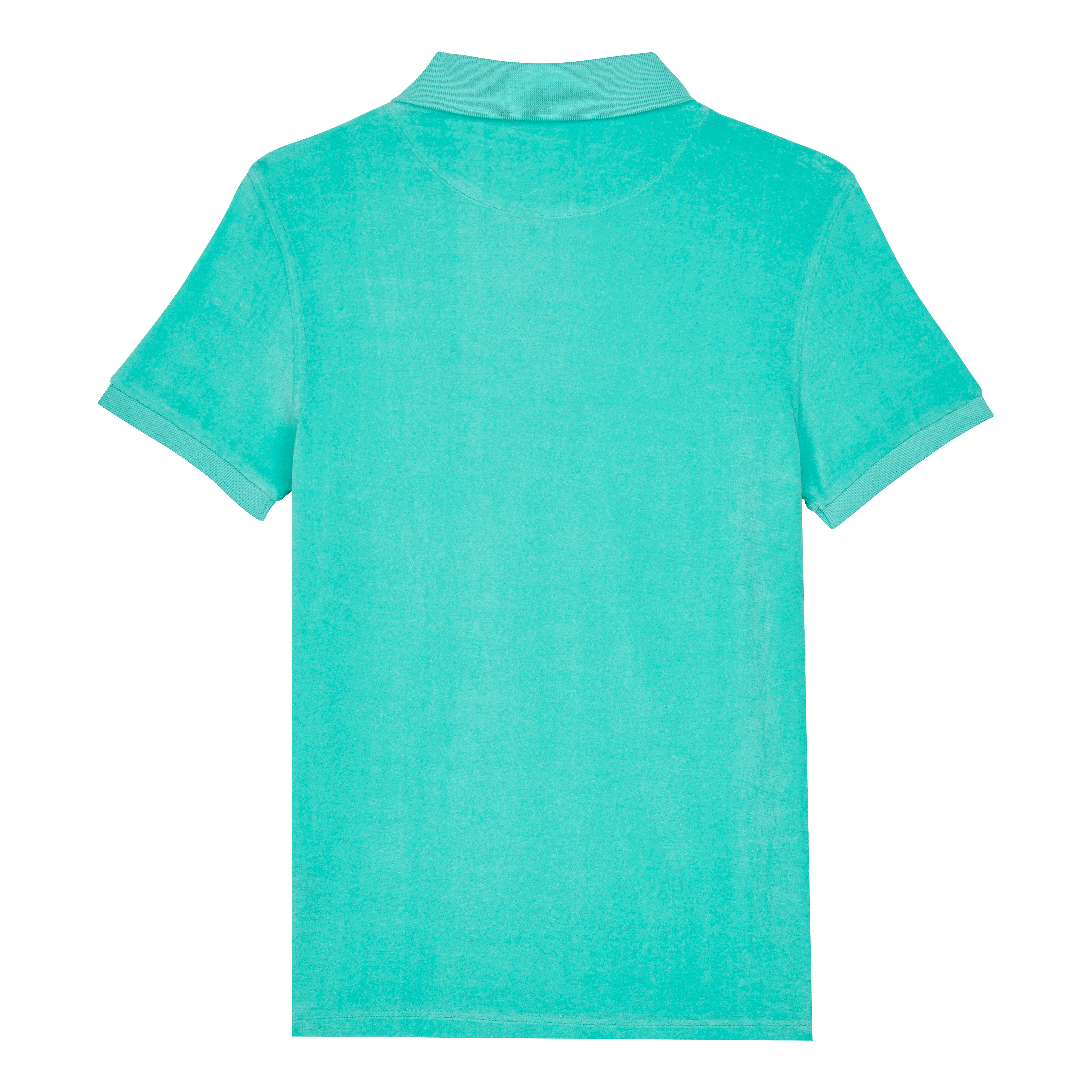 Men Terry Polo Shirt Solid - 2