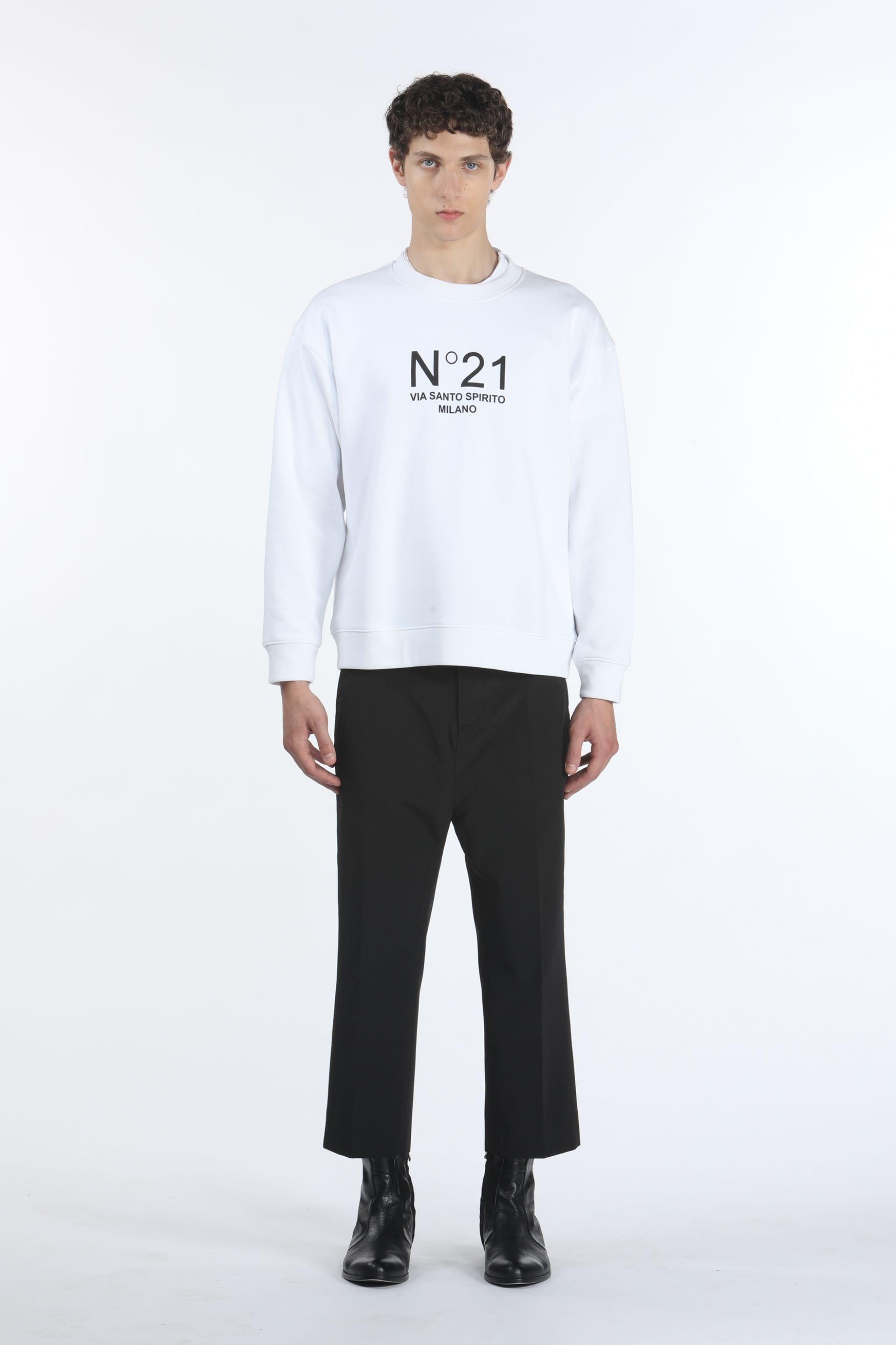 LOGO-PRINT SWEATSHIRT - 4
