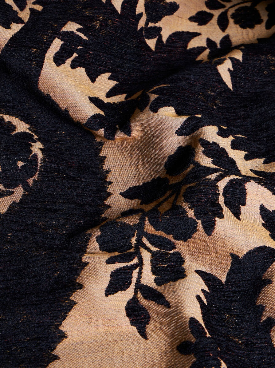 REVERSIBLE CHENILLE JACQUARD COAT - 9