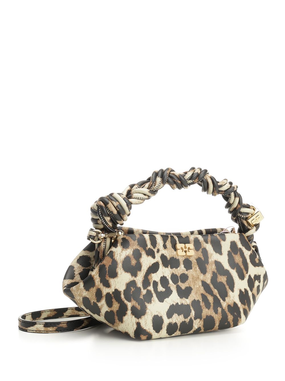 Ganni Bou Bag Mini Print Handbags Animalier - 2