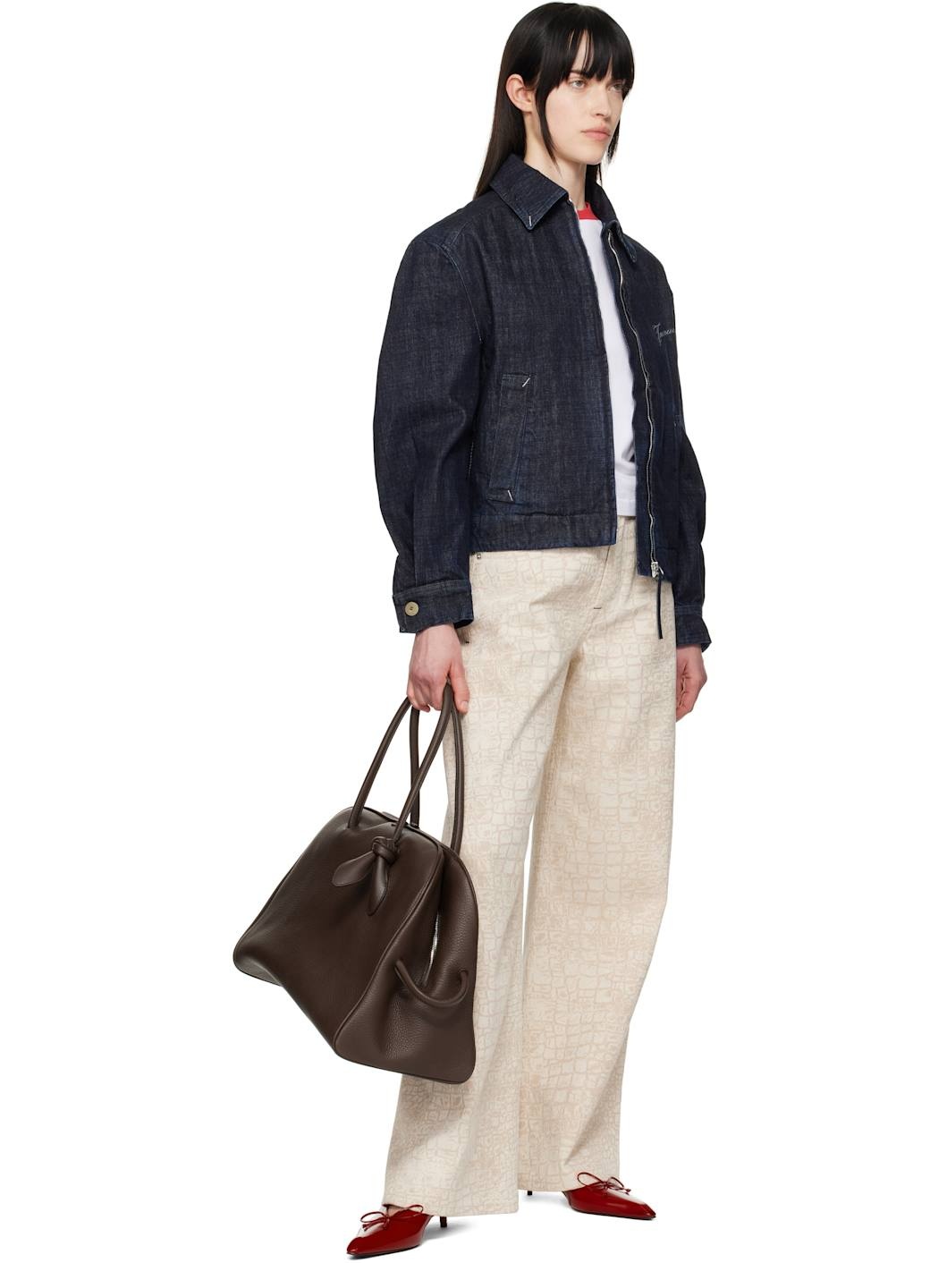 Brown La Croisière 'The large Turismo' Tote - 4
