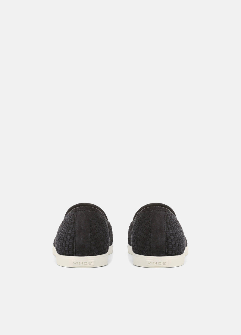 Vince Sonoma Woven Suede Loafer outlook