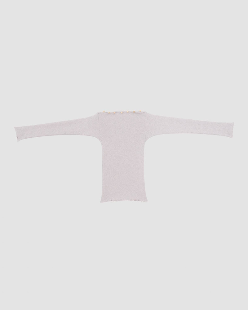 Tav Long Sleeve Tee - Recycled Cotton Rib 8