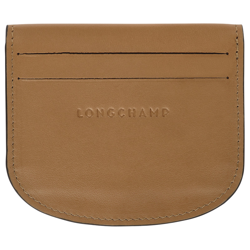 Le Pliage Xtra Card holder Tobacco - Leather 3