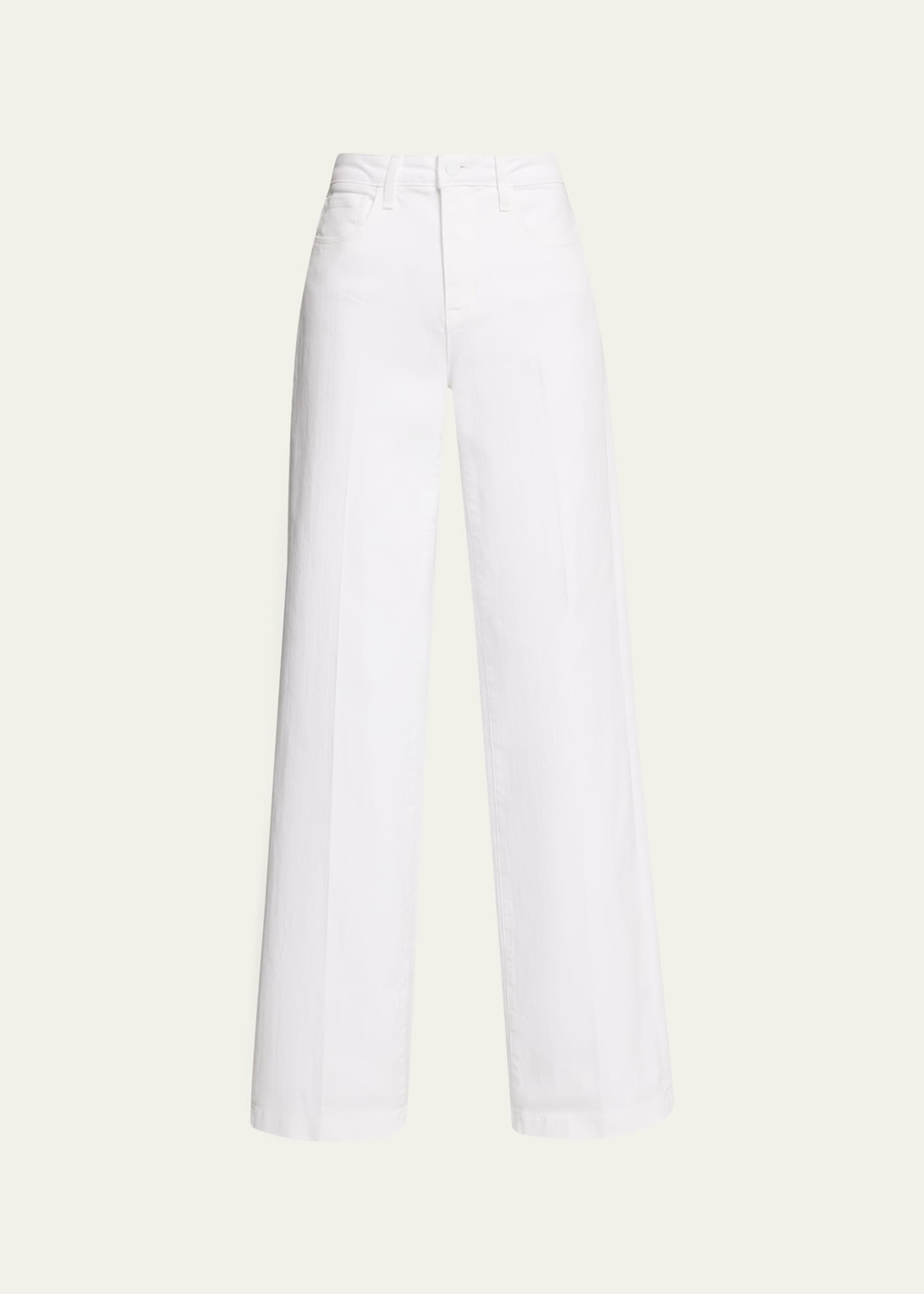 Clayton High Rise Wide-Leg Jeans - 1