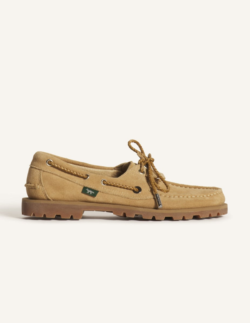 Maison Kitsuné MAISON KITSUNE x PARABOOT MALO BOAT SHOES outlook